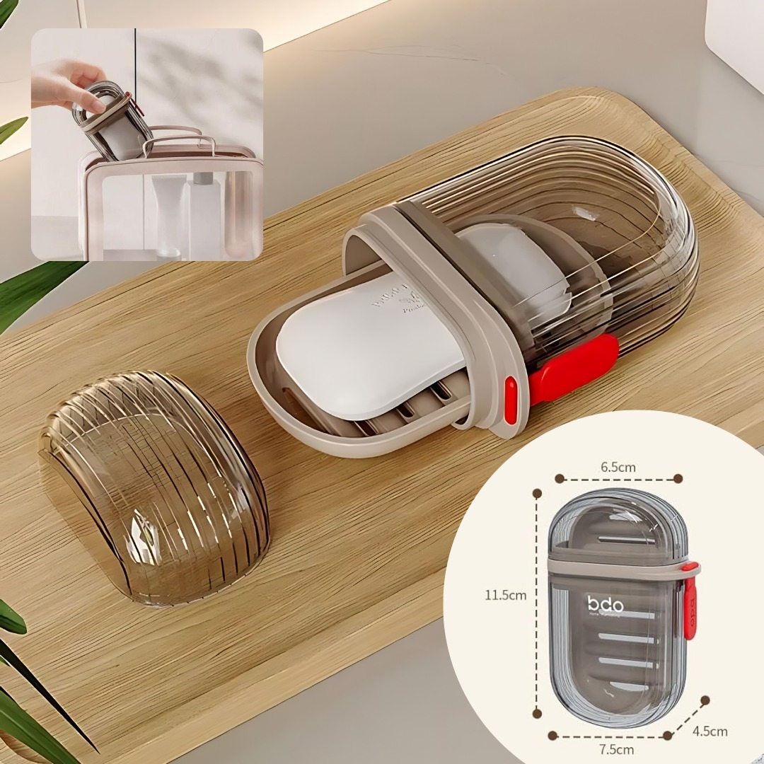 Miniatura 5 de Jabonera De Viaje Lujo Antigoteo DP